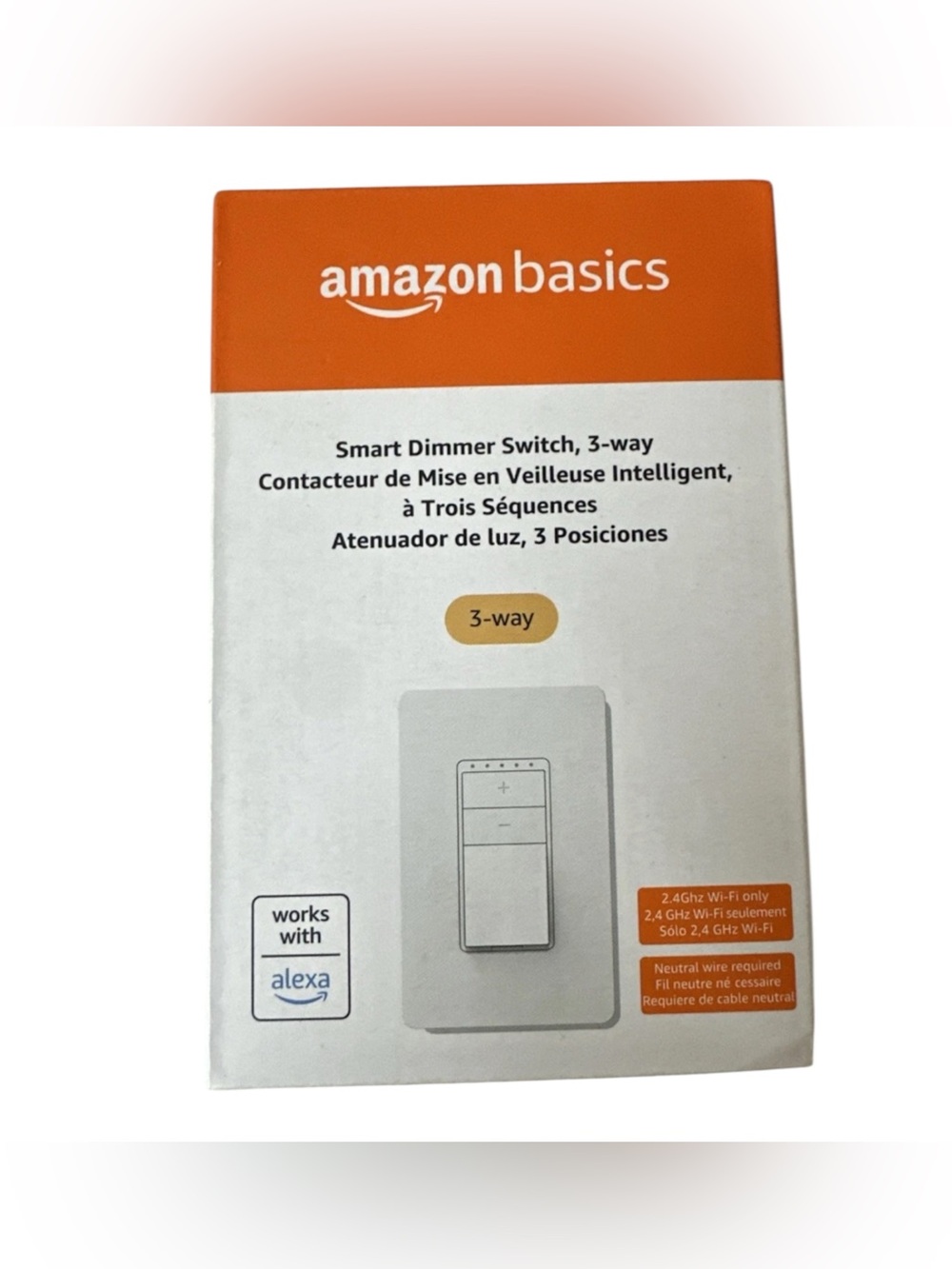 Amazon Basics Smart Dimmer NEW